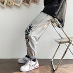 Trendy Loose Korean Style Casual Sweatpants
