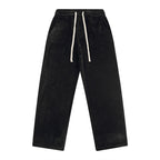Men's Corduroy Draped Knit Sweatpants