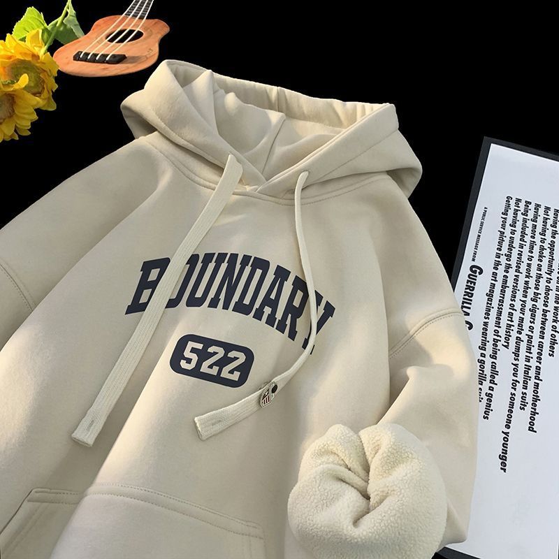 American Retro Oversized Hoodies for Women (Spring/Autumn)
