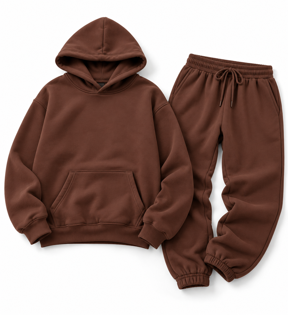 Casual Hoodie and Sweatpants Outfit Cosplay Hooded Pullover Sweatsuits Jogger Sets for Unisex (CoffeeXL)