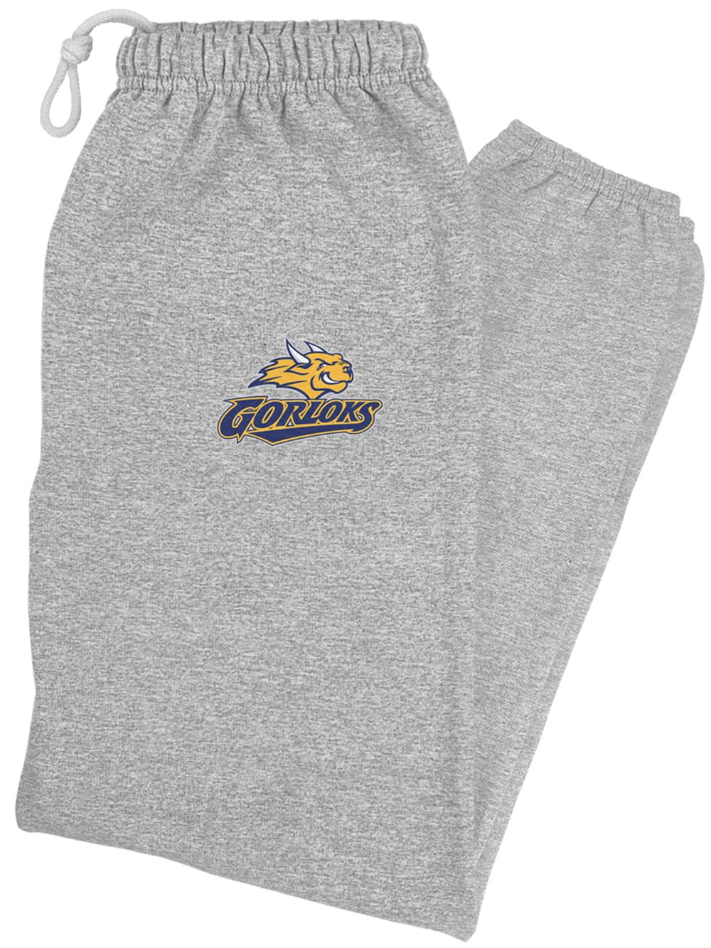 LOGOVISION Webster University Primary Logo Mens Jogger Sweatpants Athletic Heather X-Large